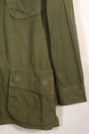 Circa 1965 M-R 2nd Model Jungle Fatigue Jacket, first attached, with patches, famous division, used.