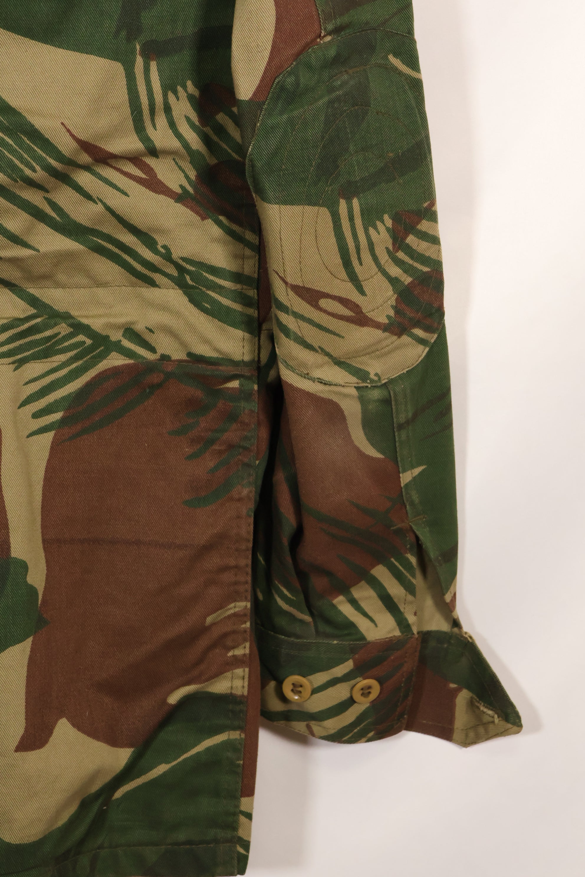 Real Rhodesian Army Rhodesian camouflage 4 pocket jacket, faded, used.