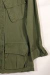 Estimated circa 1965 S-R 2nd Model Jungle Fatigue Jacket, used with holes.