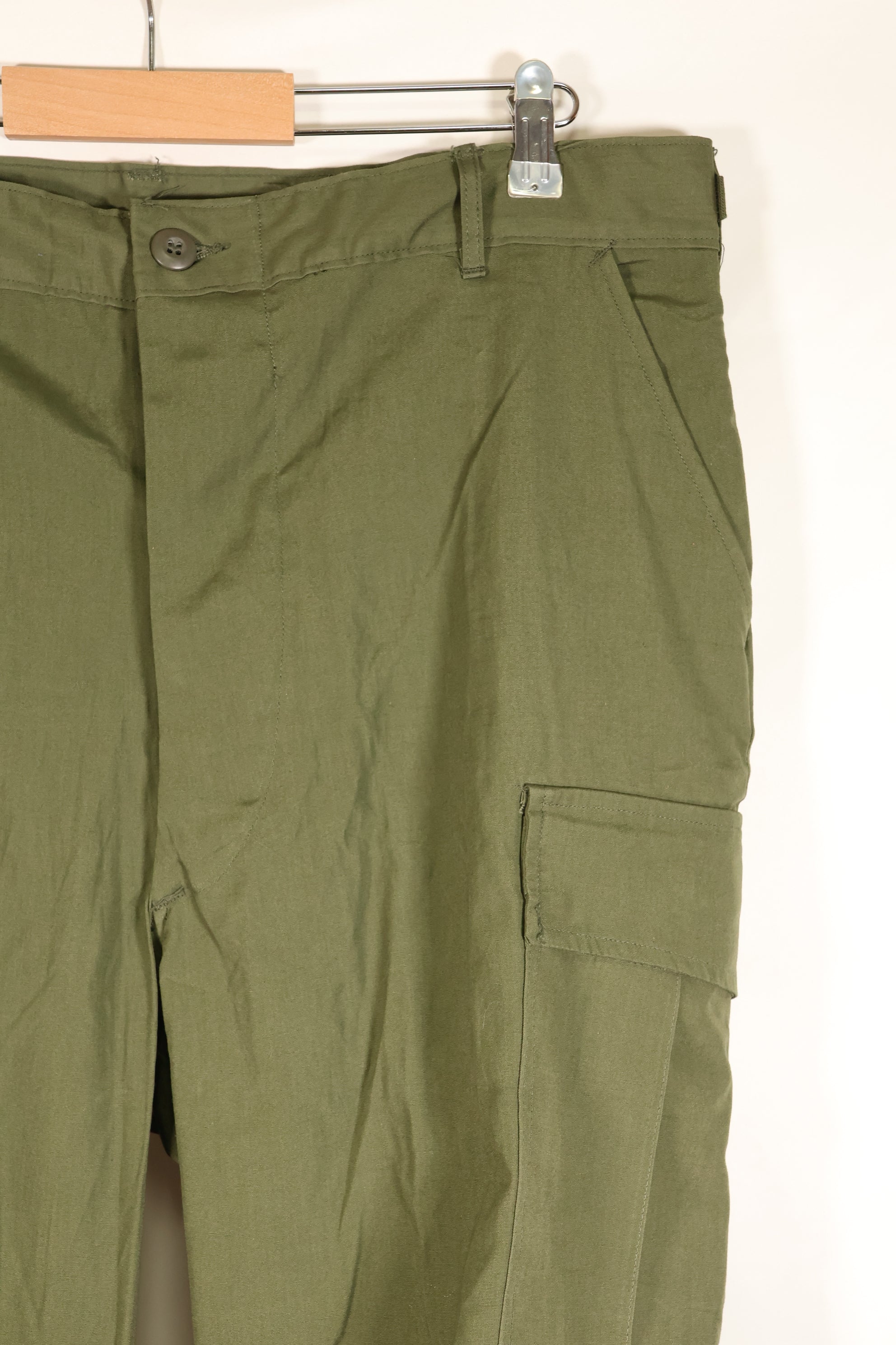 1967 Contract, Deadstock, L-R, 3rd Model Jungle Fatigue Pants, Good Condition, NOS