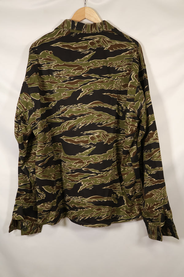 2024 US-XXL MILITARIA 1911 Early Gold Tiger US Cut Shirt Sample Used