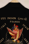 Real 1971-1972 US Navy Tour Jacket USS INCHON Used