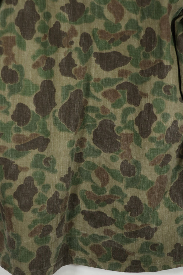 Civilian Duck Hunter Camouflage Hunting Jacket Local Made Frogskin Camouflage Used