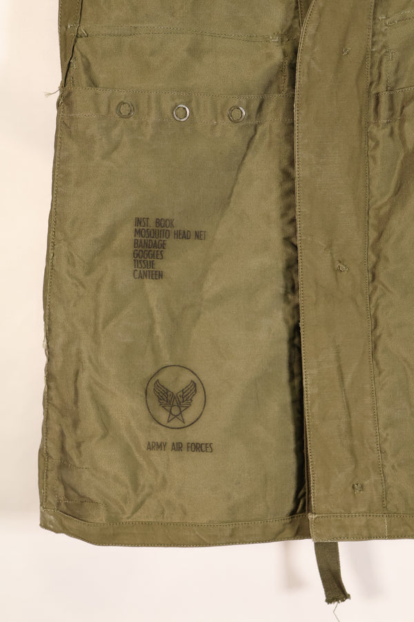 1940年代　アメリカ陸軍航空隊　USAAF　C-1　サバイバルベスト　フリーサイズ　中古品