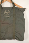 1950's U.S. Air Force early model helmet bag, zipper in operation, beautiful, used.
