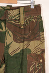 Real Rhodesian Army Rhodesian camouflage pants, faded, used.