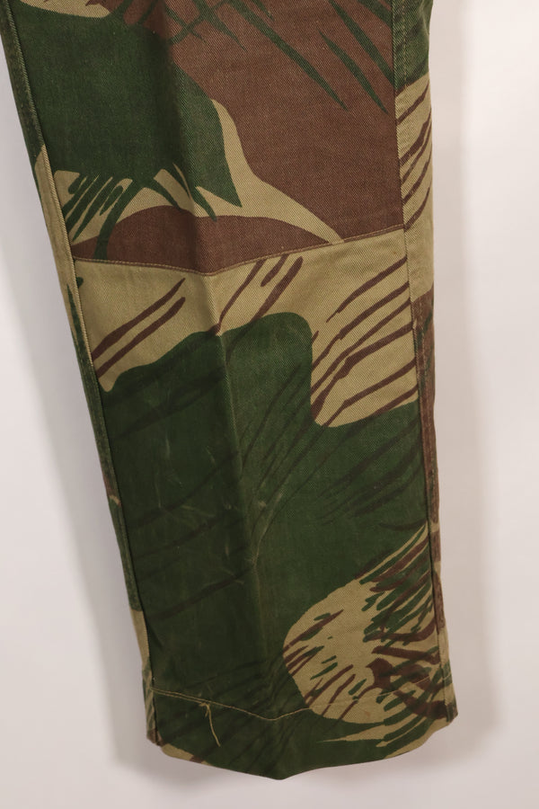 Ff Rhodesian Ranger Pants Real Rhodesian Army Rhodesian camouflage pants, faded, used.