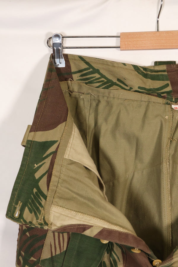 Ff Rhodesian Ranger Pants Real Rhodesian Army Rhodesian camouflage pants, faded, used.