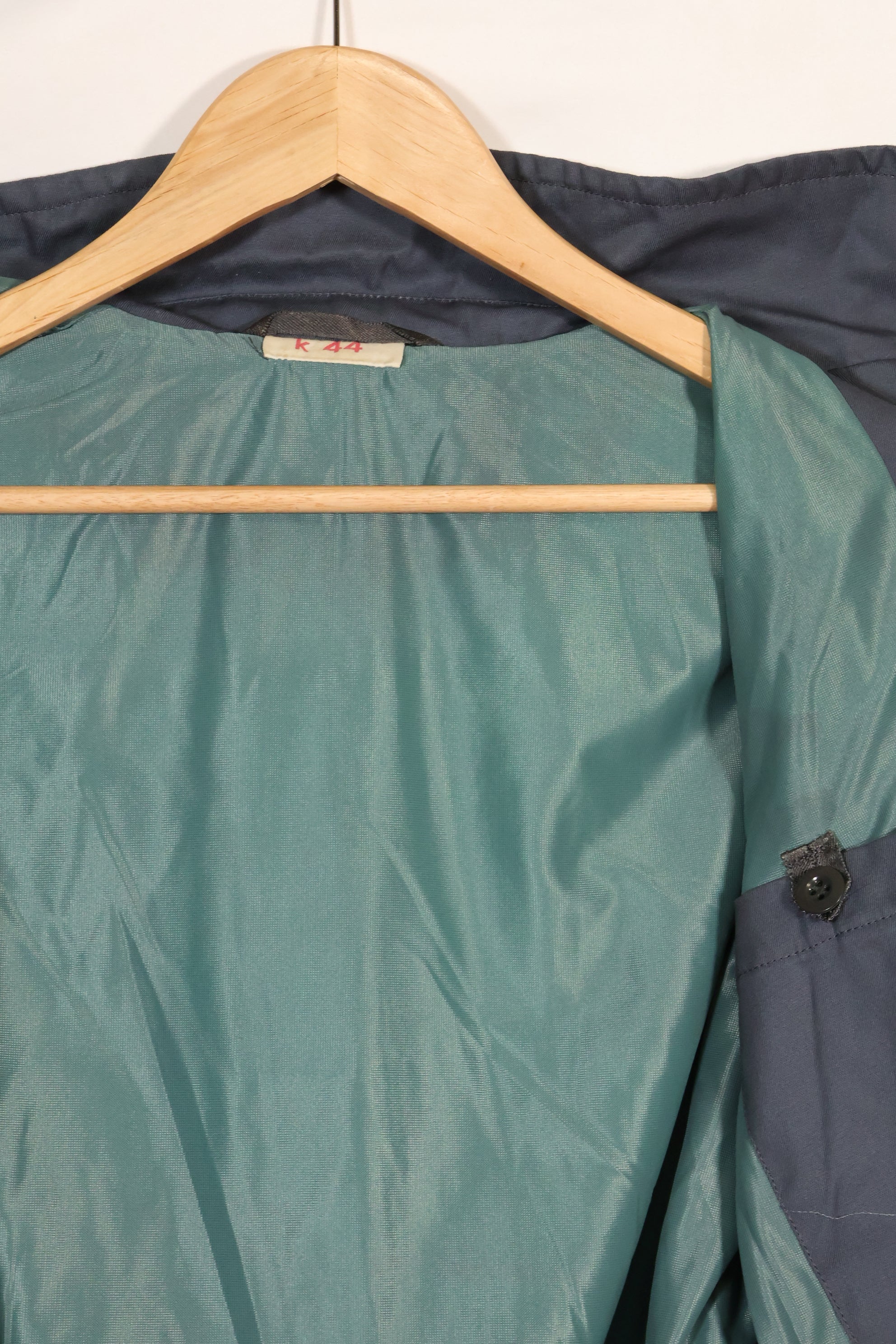 1970s East German military summer flight jacket, privately procured, used.