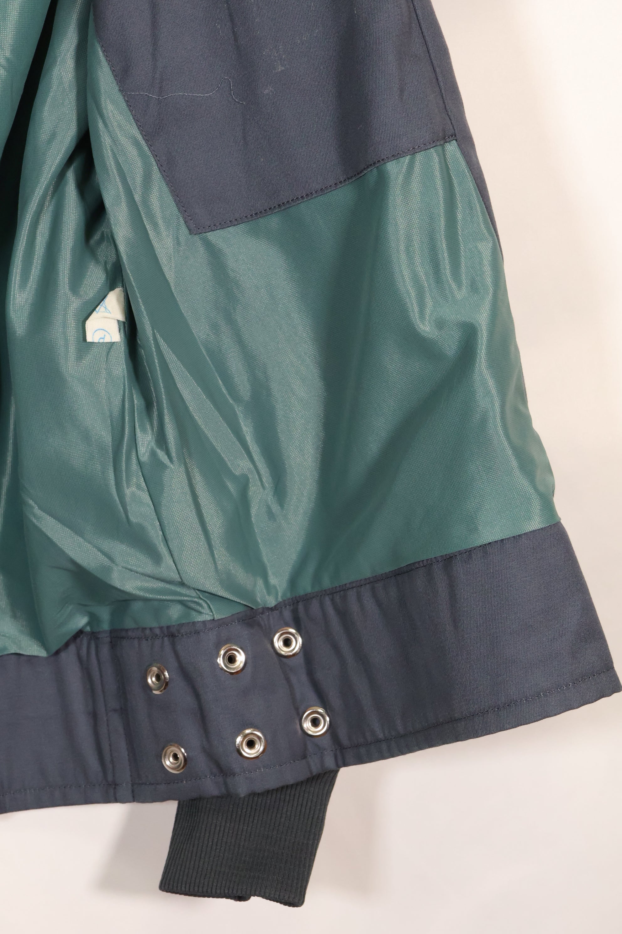 1970s East German military summer flight jacket, privately procured, used.