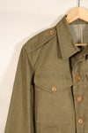 1950年代　サイズ No.7　イギリス軍　陸軍　バトルドレス　コットンデニムジャケット　短ジャケット　中古品