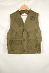 1940's U.S. Army Air Corps USAAF C-1 Survival Vest, beautiful, used.