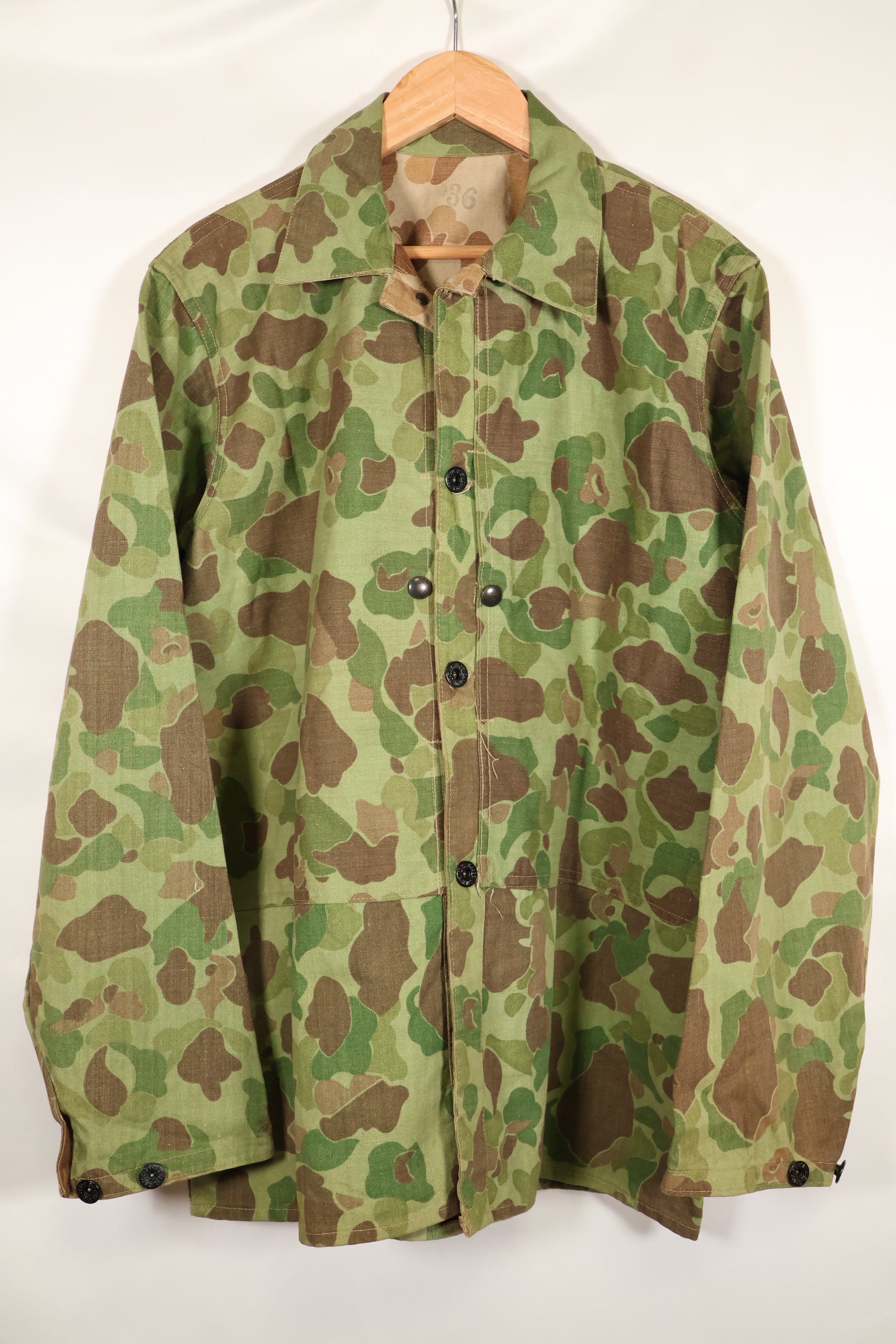 1940s P-44 Frogskin U.S. Marine Corps USMC Jacket, beautiful, used.