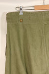 1950s, Size No. 6, British Army Battle Dress Denim Pants, Used