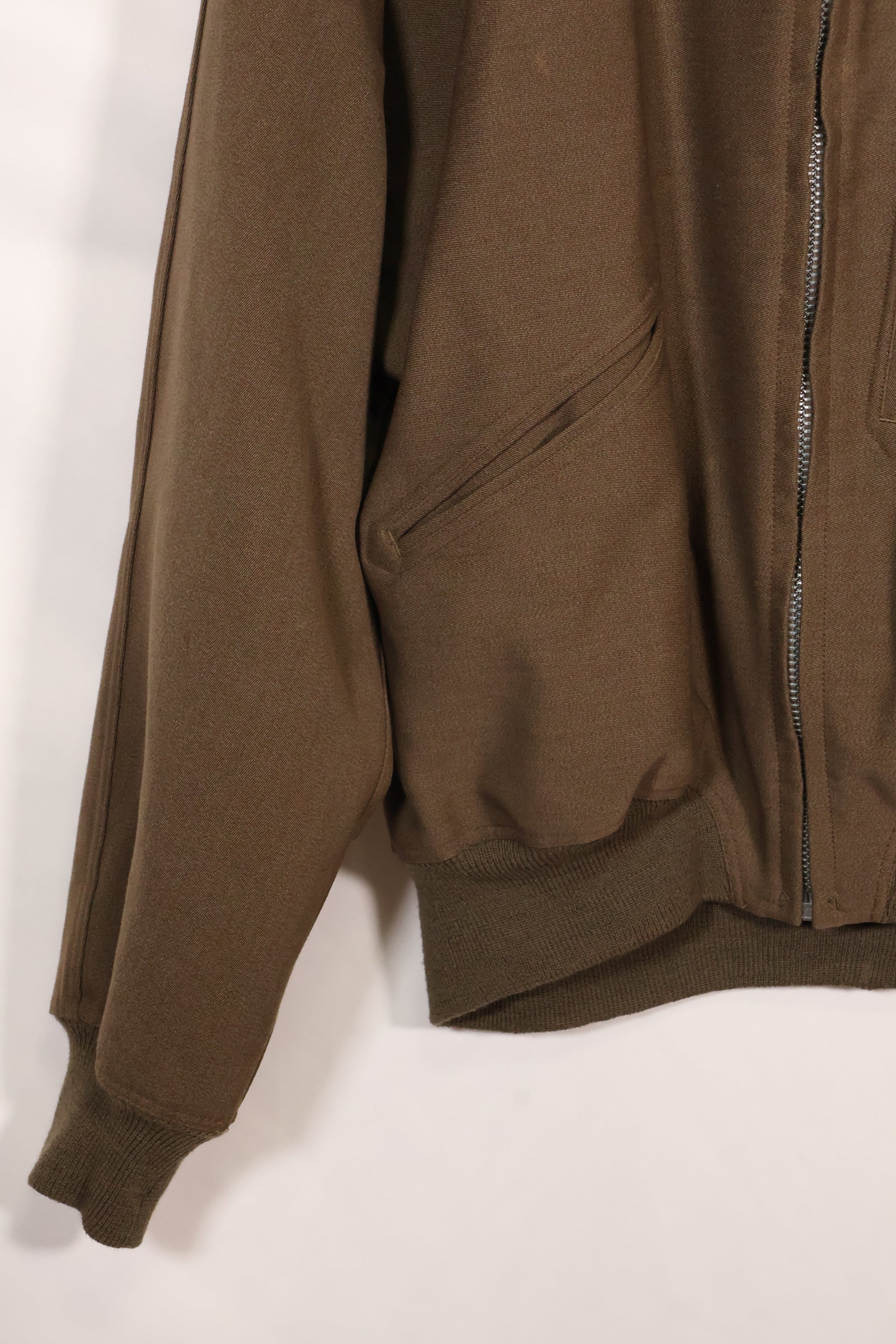 1940's-50's Italian privately procured Giusti flight jacket, blouson, used.