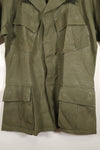 Circa 1967 L-S USAF Air Police 3rd Model Jungle Fatigue Jacket Short Sleeve Custom Used