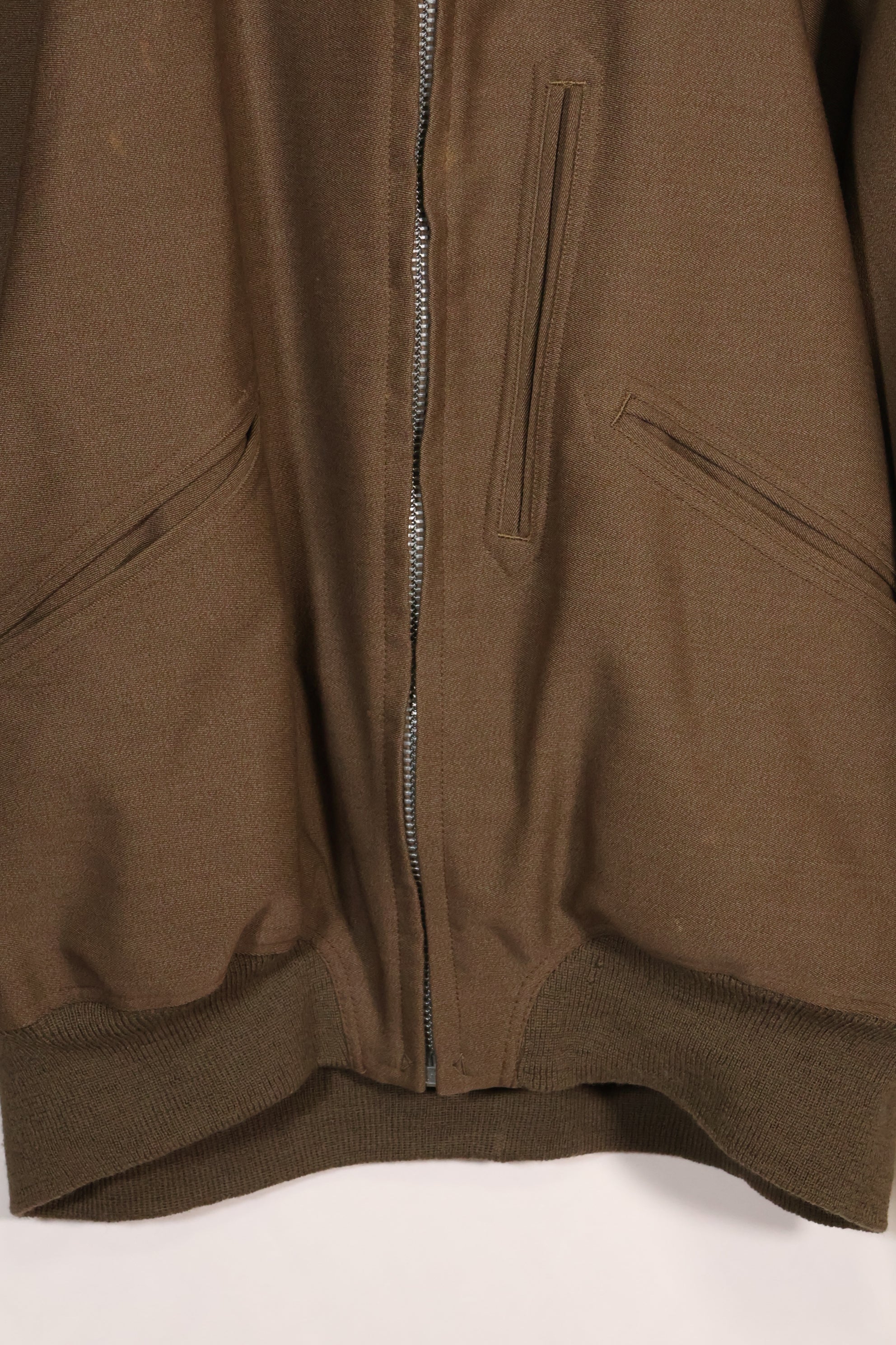 1940's-50's Italian privately procured Giusti flight jacket, blouson, used.