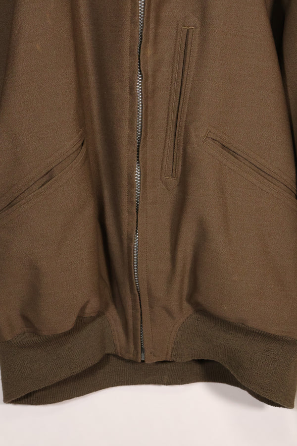 1940's-50's Italian privately procured Giusti flight jacket, blouson, used.