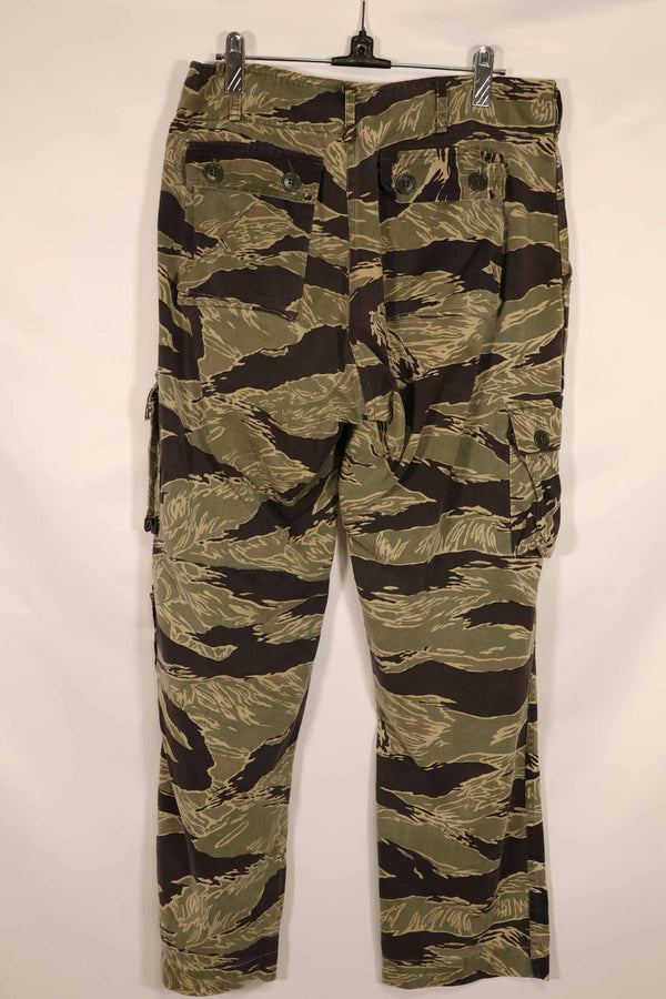 Real Okinawa Tiger Pattern Tiger Stripe Pants US Cut US-M Used