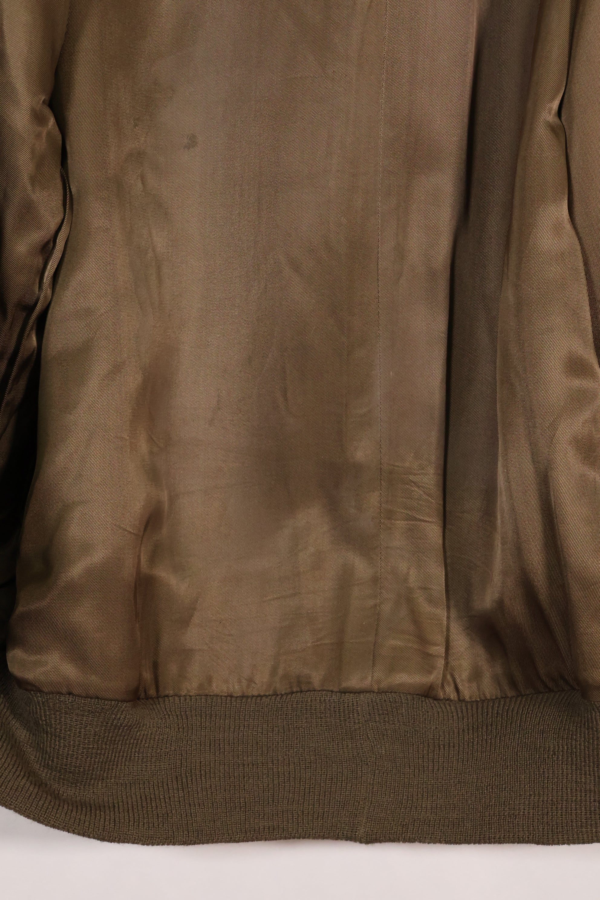 1940's-50's Italian privately procured Giusti flight jacket, blouson, used.