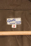1940's-50's Italian privately procured Giusti flight jacket, blouson, used.