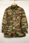 1950s French Army Airborne TAP 47/56 Pattern Lizard Camouflage Jacket, used.