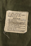 1969 Contract X-S-R 4th Model Jungle Fatigue Jacket 173rd Airborne Brigade, patch available, used.