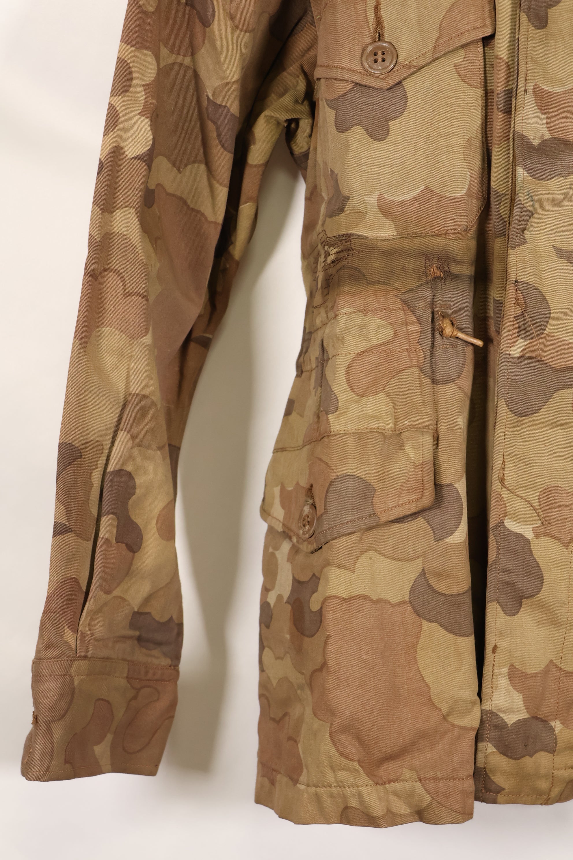 1960s ARVN Field Military Police Mitchell Camouflage Field Jacket, Used, A