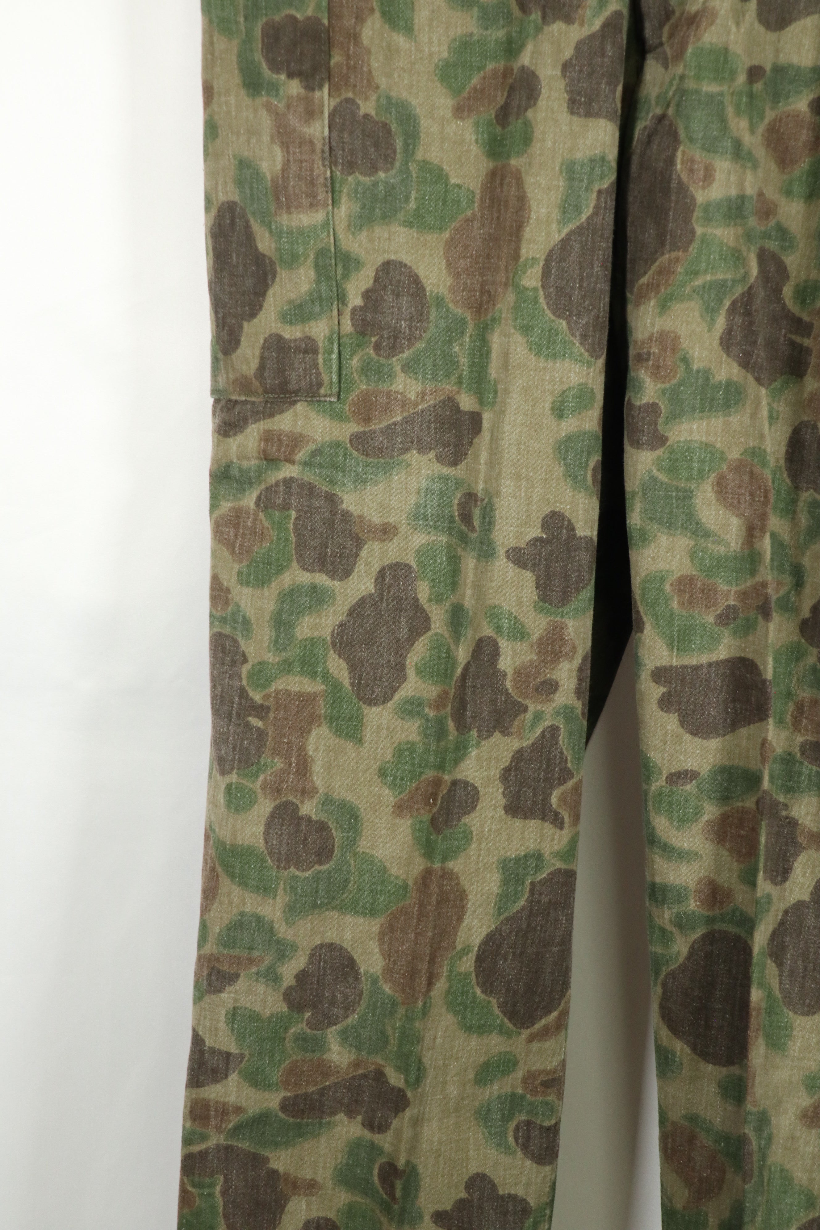 Civilian Duck Hunter Camouflage Hunting Pants Local Made Frogskin Camouflage Used