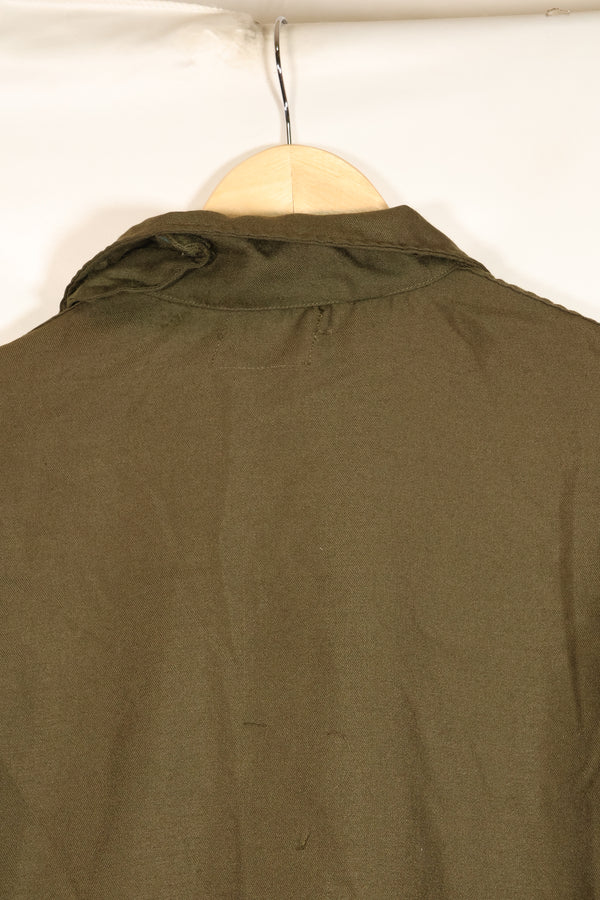 1971 Contract, M-L, U.S. Army, NOMEX Flame-Retardant Jacket for Pilots, with Patches, Used