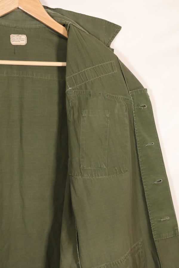 1968 Contract S-R 4th Model Jungle Fatigue Jacket MP Specs Used