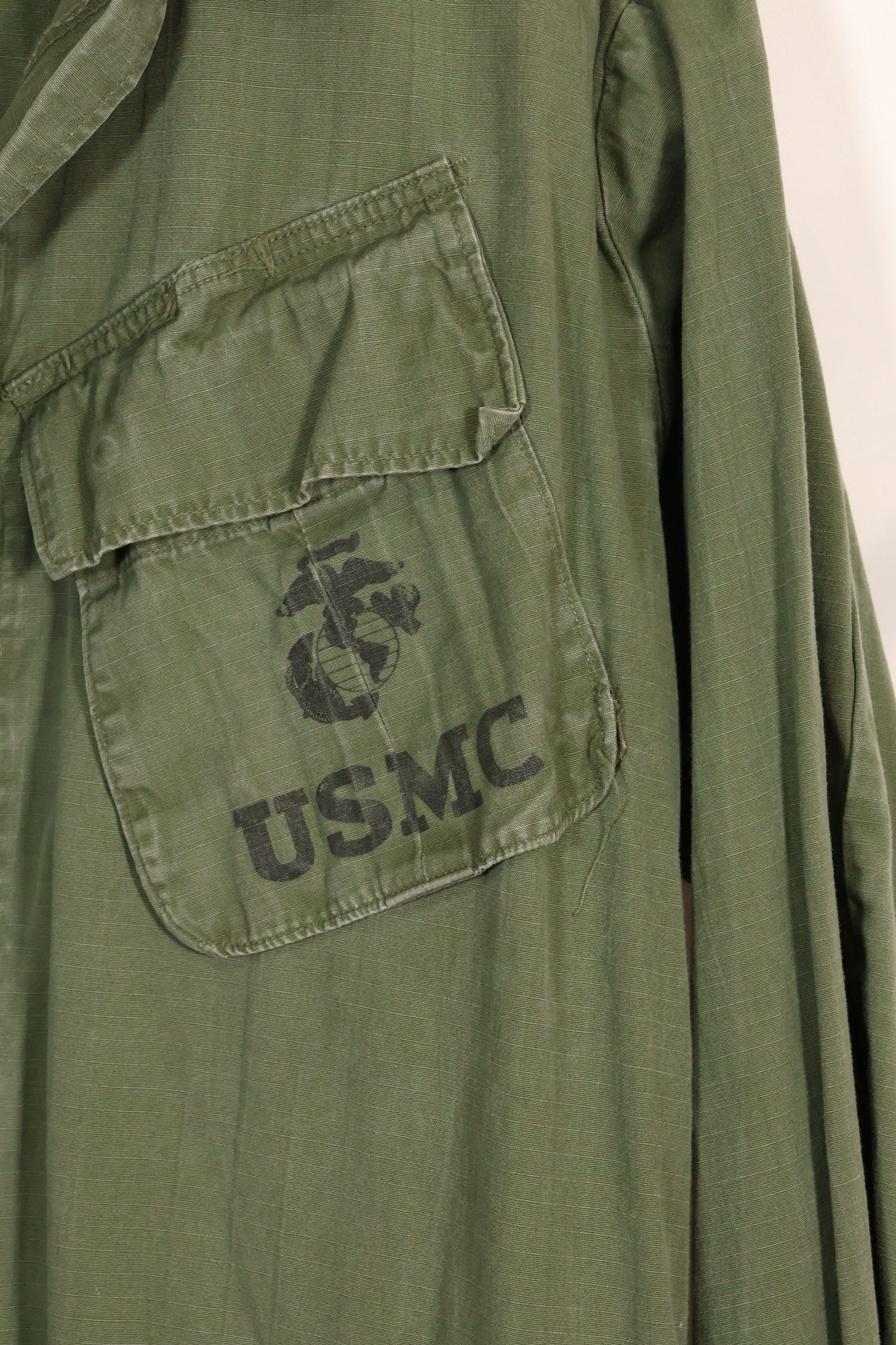Real L-L 1969 USMC 4th Model Jungle Fatigue Jacket Used