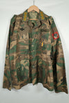 Real fabric South Vietnam M59 Utility Airborne shirt with patch posterior, unused.