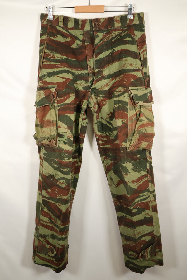 1960s French Army Lizard Camouflage Pants TAP 47/56 Pattern Used B