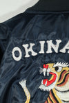 Recent Okinawa made Souvenir Jacket directly embroidered MA-1 A