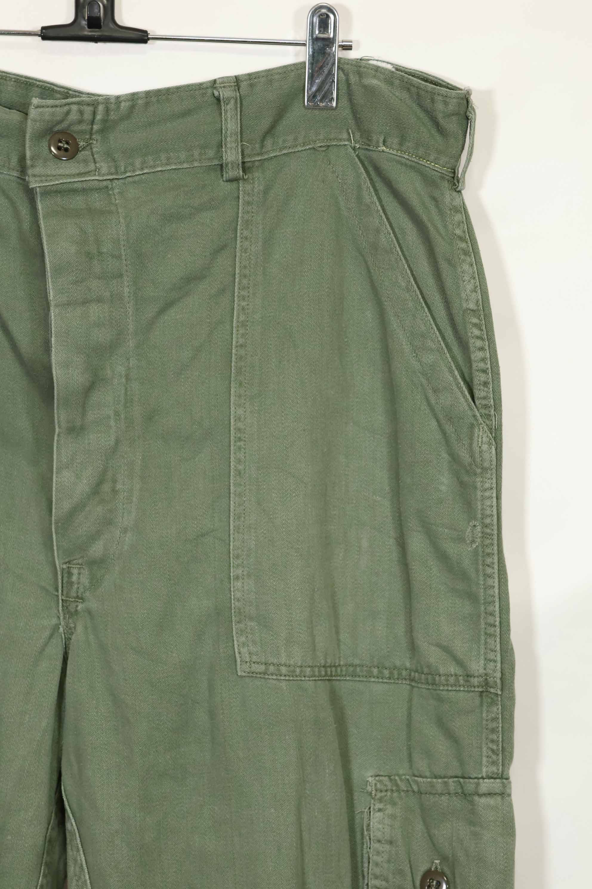 Early 1960s OG-107 Utility Uniform Baker Pants Modified 82nd Airborne Division E