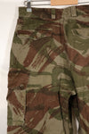 1950s-60s French Army TAP 47/53 pattern lizard camouflage pants, used.