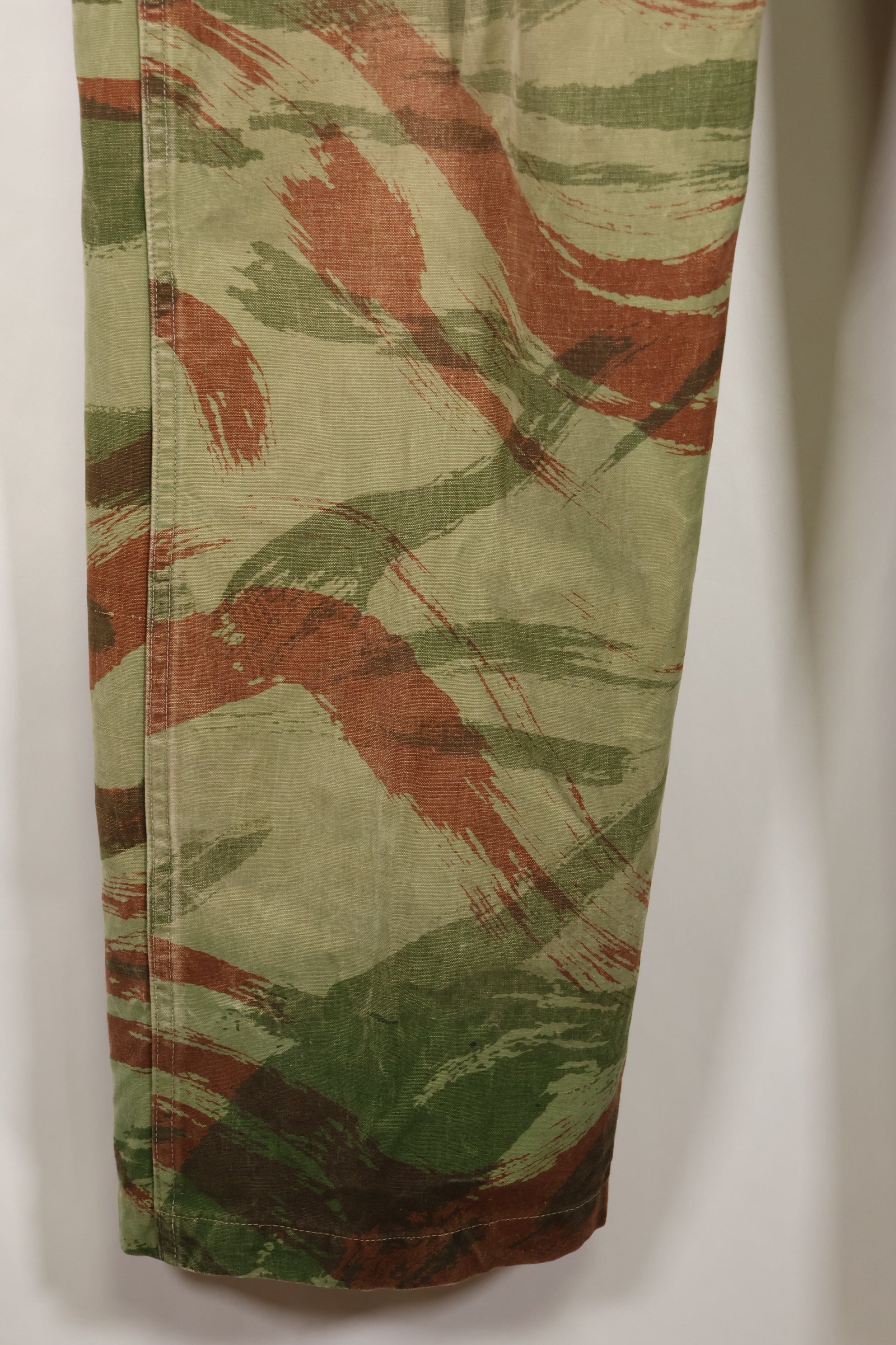 1960s French Army Lizard Camouflage Pants TAP 47/56 Pattern Used C
