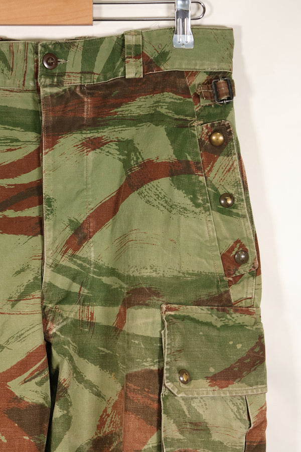 1960s French Army Lizard Camouflage Pants TAP 47/56 Pattern Used C