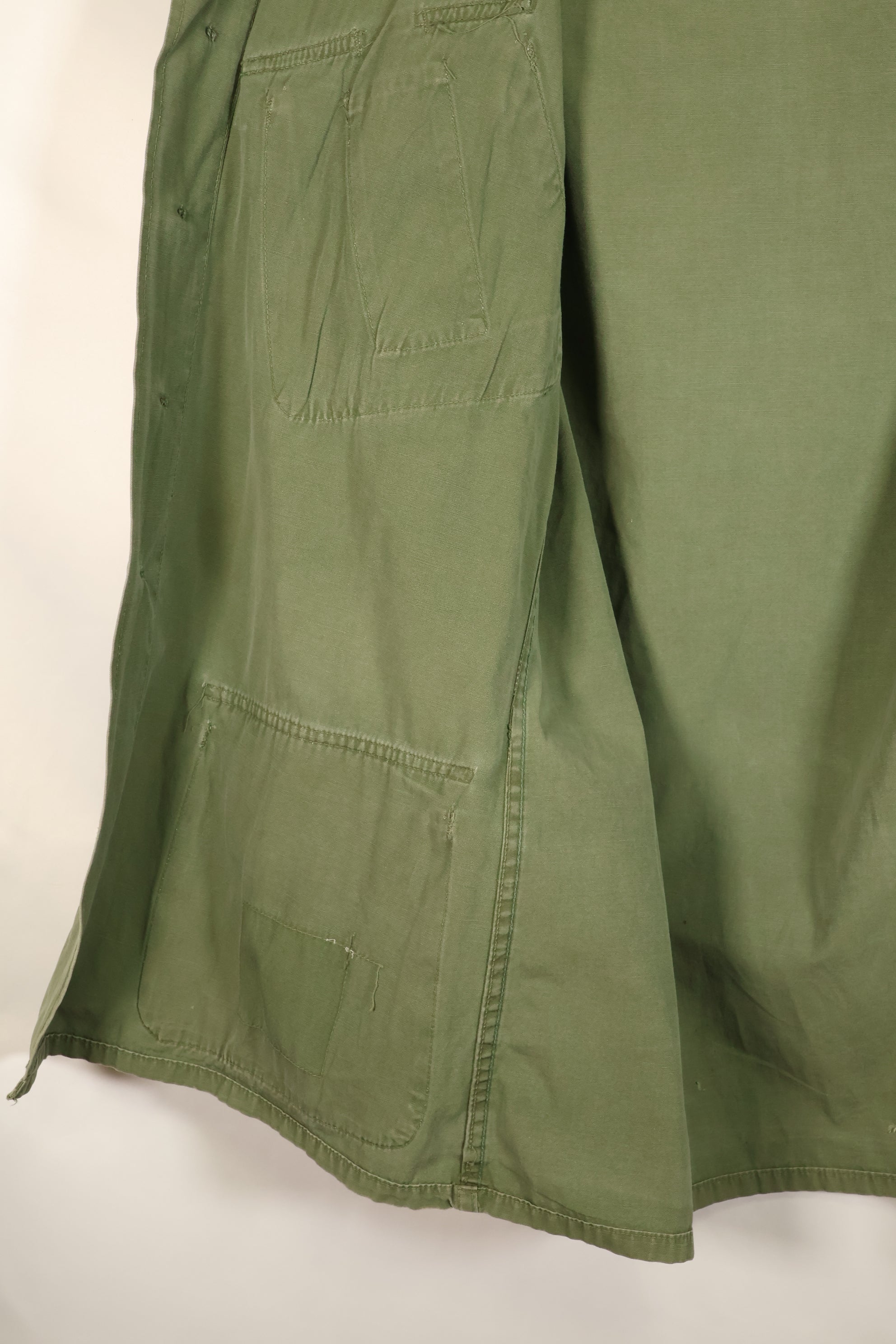 Estimated Contract Year: 1966–67 | S-R | 3rd Model Jungle Fatigue Jacket | Green Beret | Used