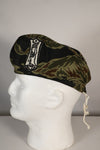 Real privately procured zigzag pattern tiger stripe beret, unused.