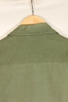 Estimated Contract Year: 1966–67 | S-R | 3rd Model Jungle Fatigue Jacket | Green Beret | Used