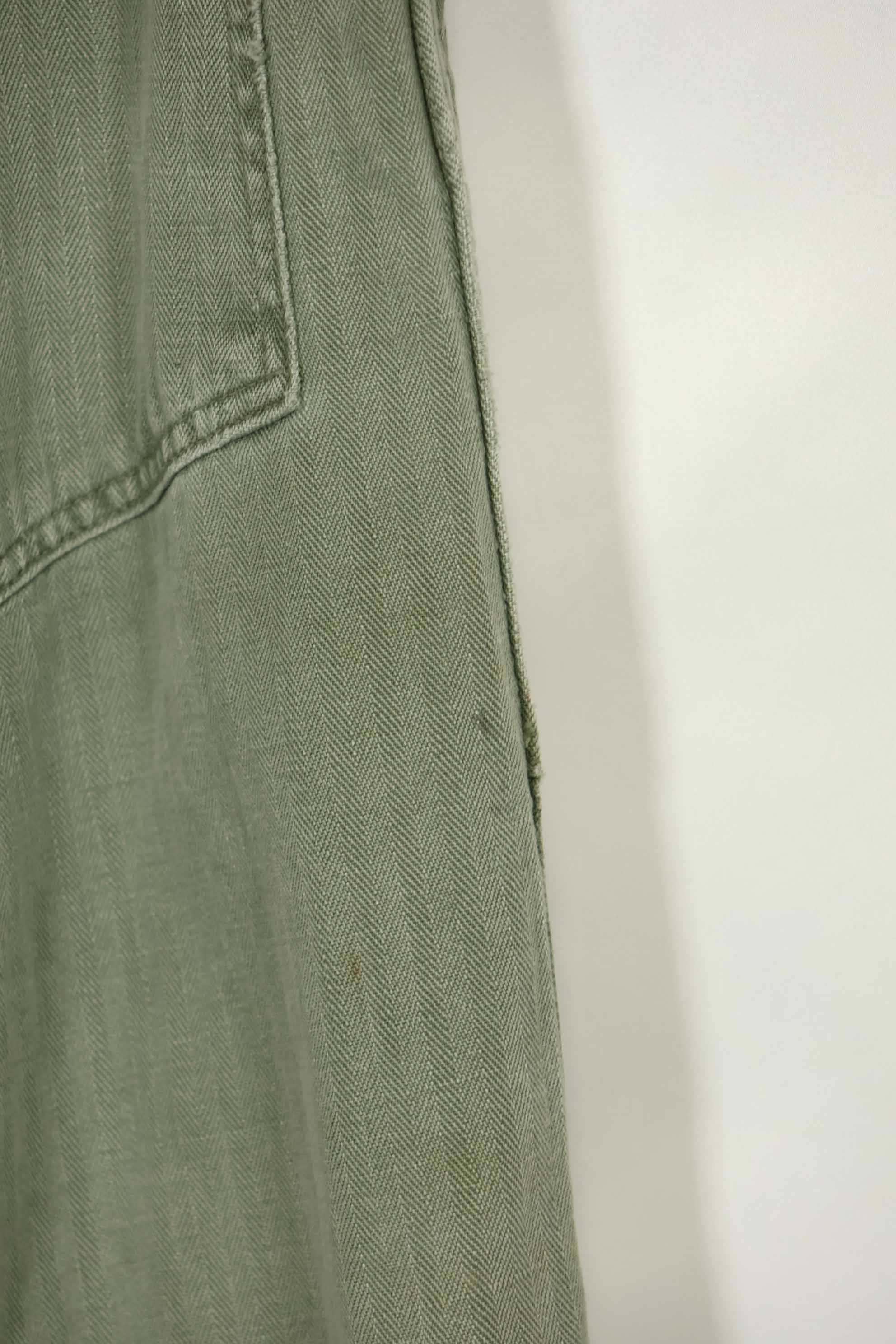 1950's USMC HBT P41 Cut Utility Pants Korean War Used