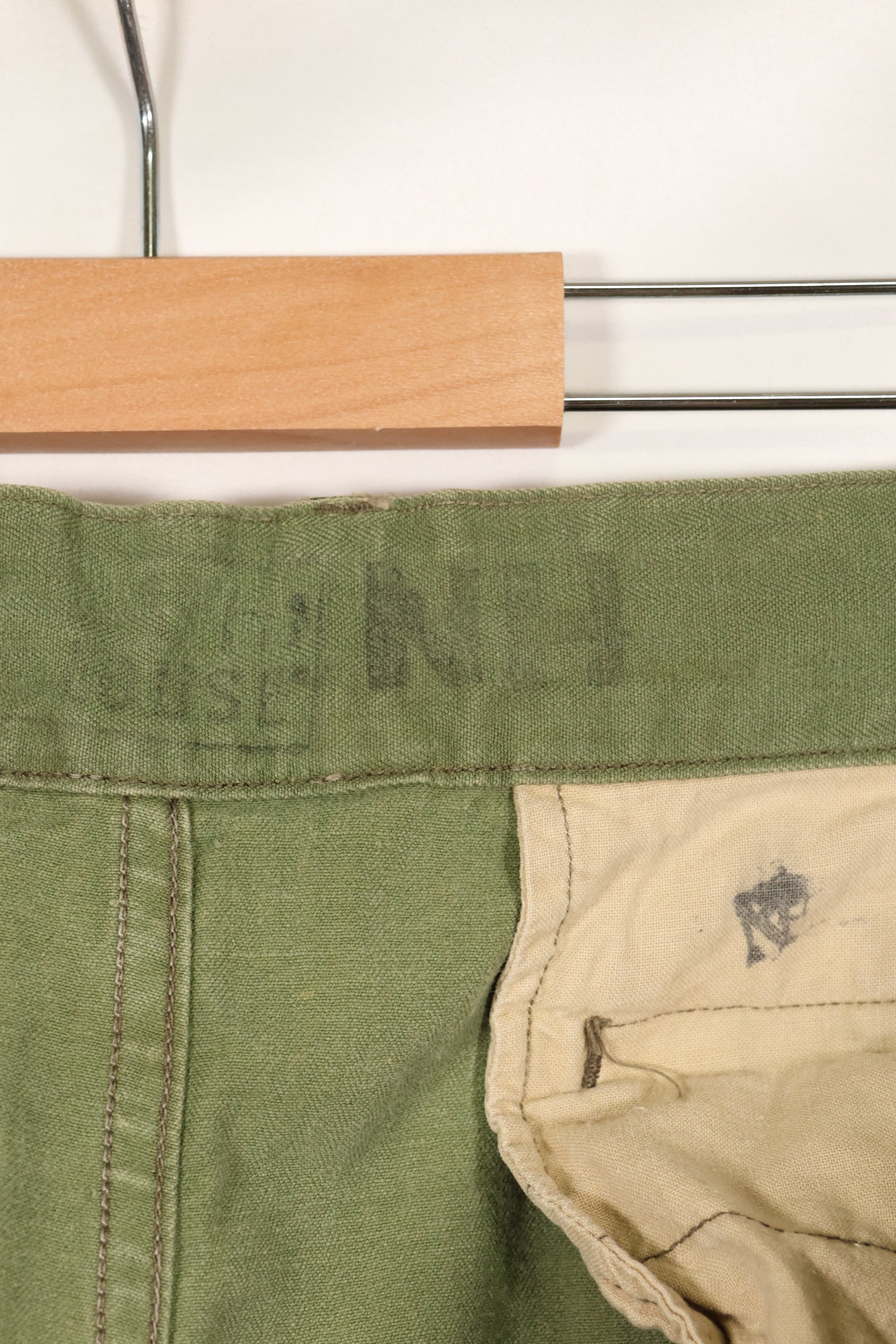 1960s French Army Lizard Camouflage Pants TAP 47/56 Pattern Used D