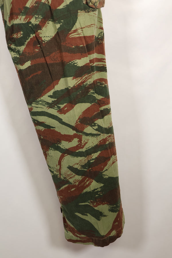 1960s French Army Lizard Camouflage Pants TAP 47/56 Pattern Used D