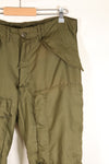 1971 Contract, Deadstock, M-S, U.S. Military, NOMEX Material, Flame-Retardant Flight Pants, Pilot, Paper Tag Missing