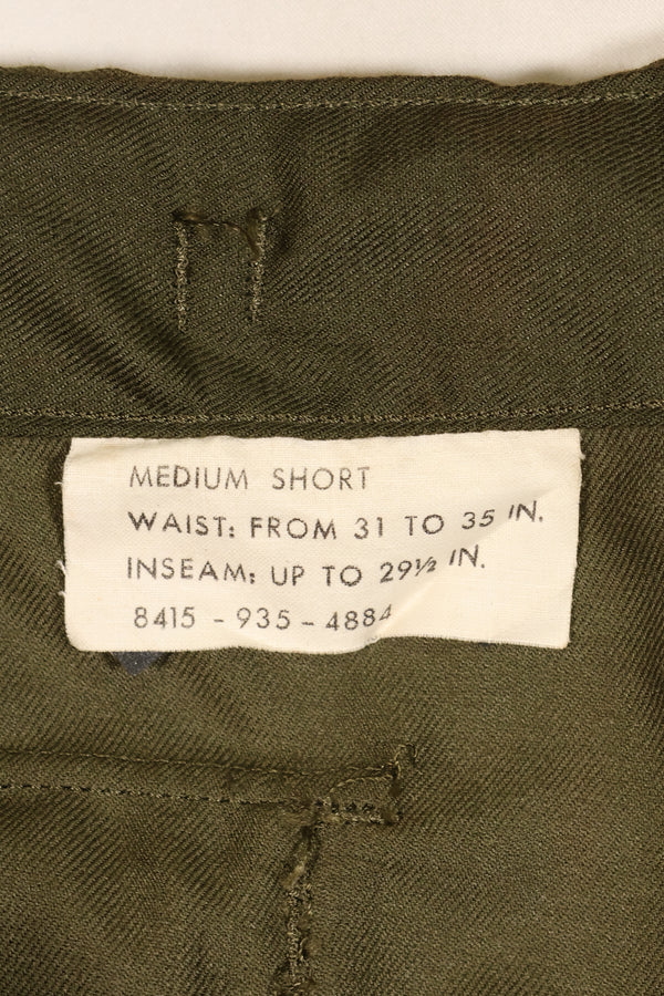 1971 Contract, Deadstock, M-S, U.S. Military, NOMEX Material, Flame-Retardant Flight Pants, Pilot, Paper Tag Missing