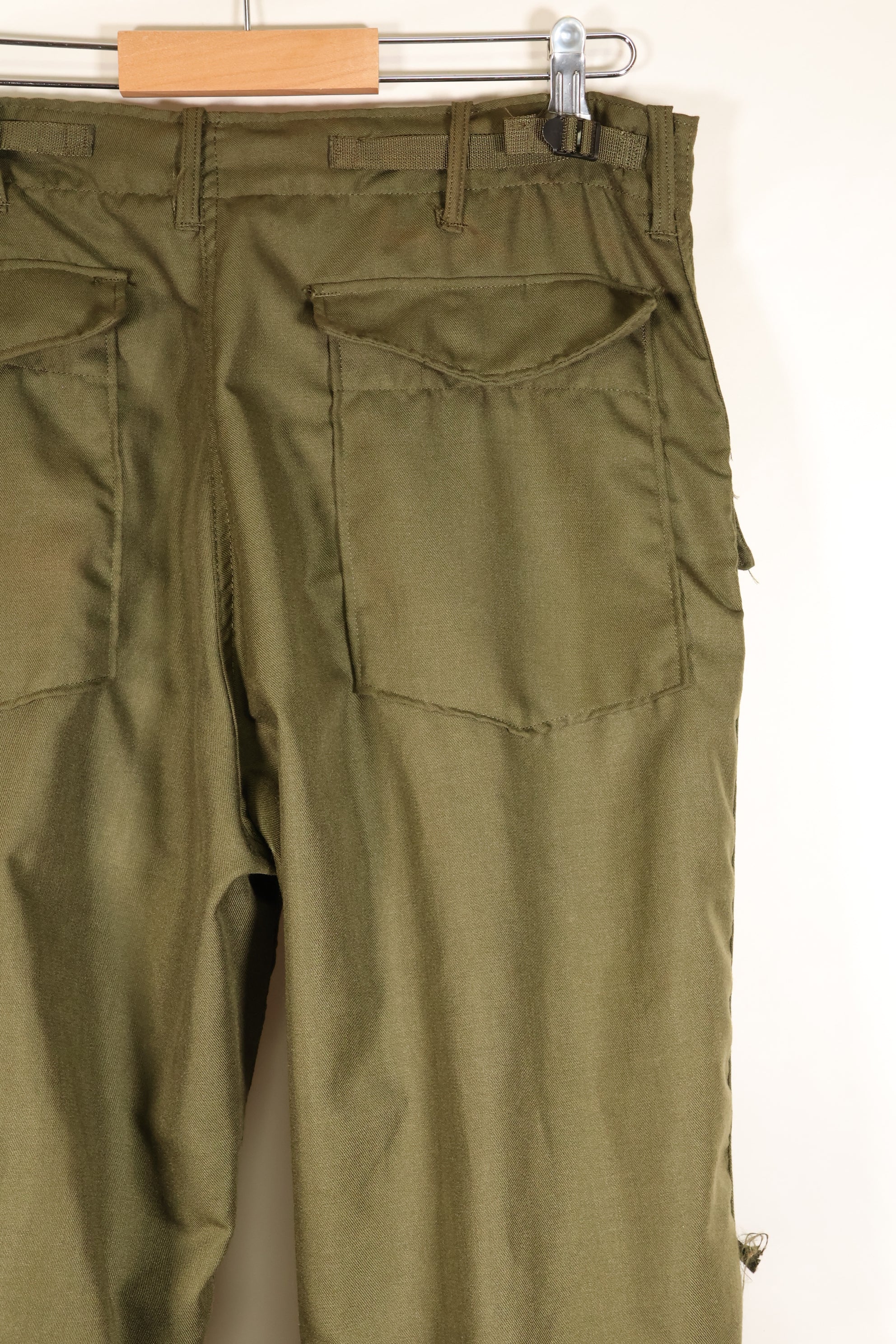 1971 Contract, Deadstock, M-S, U.S. Military, NOMEX Material, Flame-Retardant Flight Pants, Pilot, Paper Tag Missing