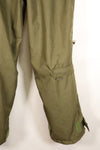 1971 Contract, Deadstock, M-S, U.S. Military, NOMEX Material, Flame-Retardant Flight Pants, Pilot, Paper Tag Missing