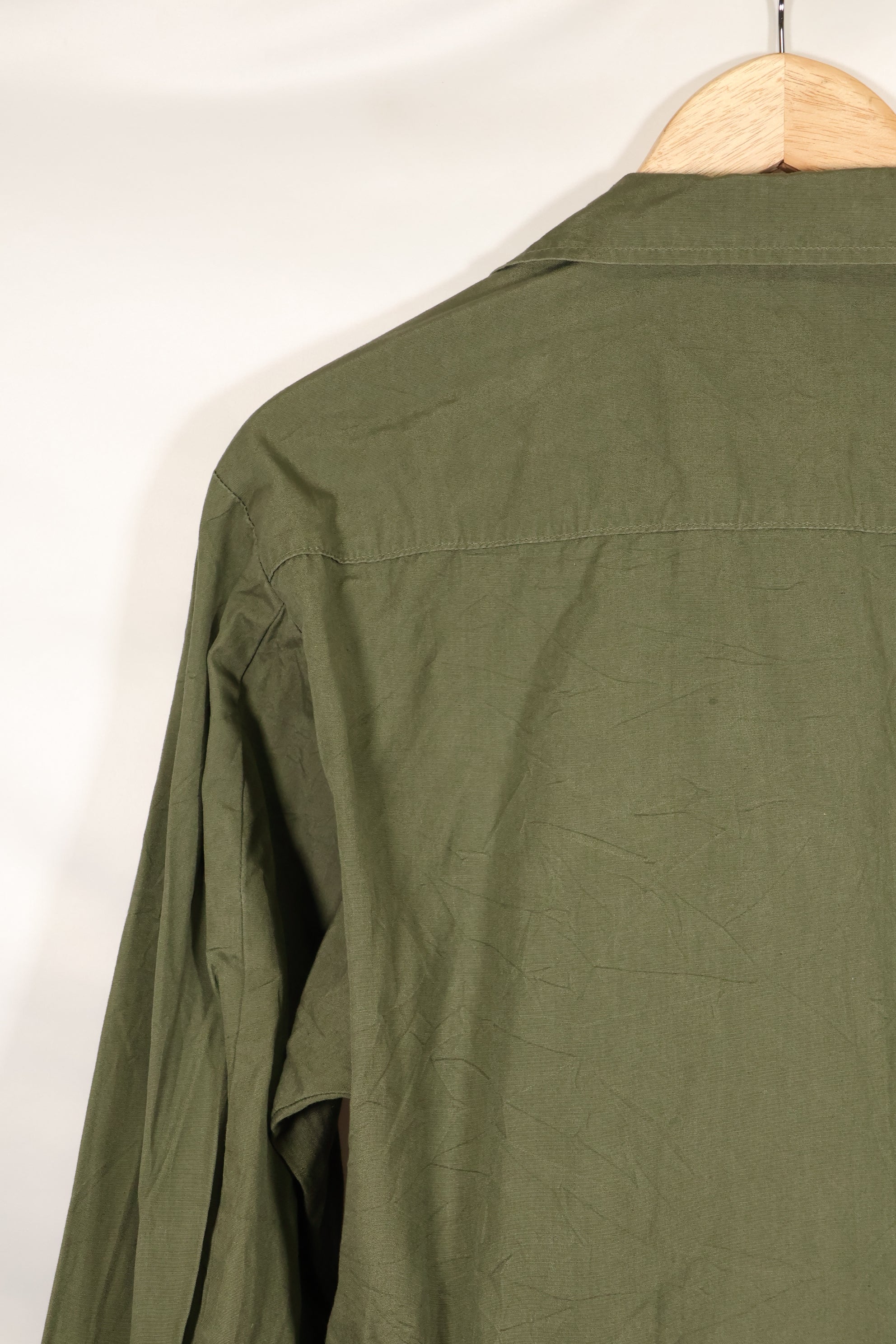1969 Contract M-R Non Rip 3rd Model Jungle Fatigue Jacket, used, with tape.